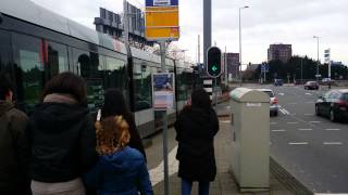 RET Rotterdam Tram 8 vanuit Euromast naar Spangen [upl. by Viki]