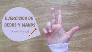 Ejercicios de dedos y manos para fortalecer la pinza digital 6 [upl. by Treharne341]