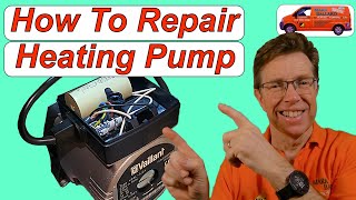 How to Fix Heating Pump Vaillant F75 Faulty Pump Replaced the Capacitor in the Pump and its Fixed [upl. by Croteau]