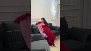 Maroon Backless Suit Set  Festive Set  Diwali Outfit  Sameeksha Sud  OOTD  GRWM  Haan ki Haan [upl. by Paymar536]