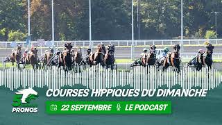 5 Minutes Pronos  courses hippiques du dimanche 22 septembre [upl. by Milinda182]