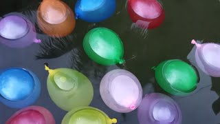 Asmr  fun water balloons popping [upl. by Hoi]