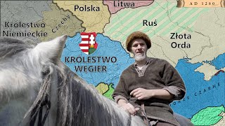 Średniowieczna historia Węgier 1141  1382 najazd mongolski upadek Arpadów unia z Polską [upl. by Analed]