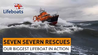 Seven Severn RNLI Rescues [upl. by Duwalt]