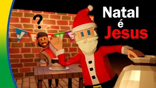 Natal é Jesus 🎄 Bibtoons BRA  Histórias Bíblicas Animadas em Português [upl. by Acilegna]