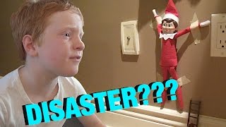 🎄🎅🏼 Elf on the Shelf DISASTER 🎅🏼🎄 vlog e141 Shelf Elf Year 1 [upl. by Boyd]