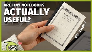 Dont throw away your SMOL notebooks 8 ways to fill TINY notebooks 😍 [upl. by Surad]