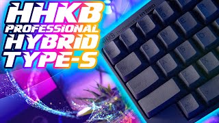 HHKB Professional Hybrid TypeS Review Bluetooth AND Silent Im on Topre the World [upl. by Wartow]