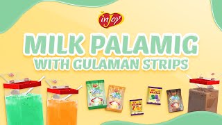 How to prepare Milk Palamig with Gulaman Strips  inJoy Philippines Official [upl. by Alyk]