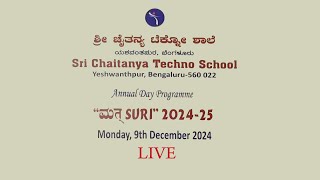 MATSURI 202425  Annual Day Program  Sri Chaitanya Techno School  Yeshwanthpur  LIVE [upl. by Keligot]