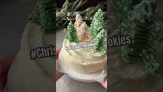 Christmas Tree Cookies christmas christmastree cookies holidayseason shorts [upl. by Icnarf201]