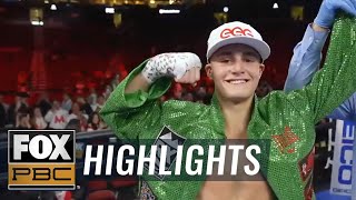 Vito Mielnicki Jr vs Nicholas DeLomba  FULL HIGHLIGHT  PBC on FOX [upl. by Flowers234]