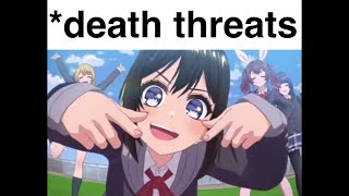 D4DJ Death Threats Meme but Instrumental with Low Quality [upl. by Olenka535]