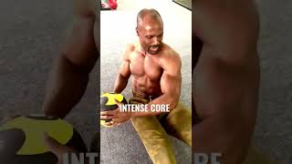 INTENSE CORE EXERCISE  medicine ball workout short [upl. by Kutzer929]