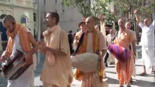 Chant Hare Krishna in UK [upl. by Acirat]