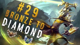 The ULTIMATE Low Elo STOMPER  Depths of Bronze to Diamond Episode 29  Master Yi Jungle [upl. by Yalc]