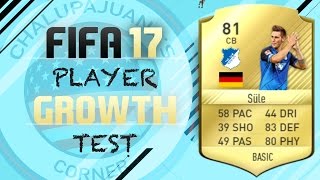 FIFA 17  Niklas Süle  Growth Test [upl. by Airda]