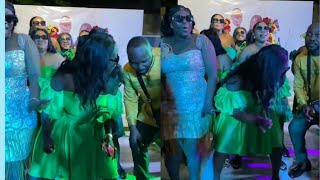 Bridal Team Steals the Show with Energetic Dance at Mr and Mrs Quaysons Wedding [upl. by Rengia531]