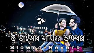 O Baisab Samne Sukrubar  ও বাইসাব সামনের শুক্রবার  Slowed Reverb Lofi Song  Bangla Song 2023 [upl. by Llatsyrk951]