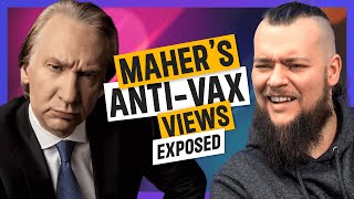 Mahers antivax MADNESS  Seth MacFarlane vs Bill Maher [upl. by Tinaret]