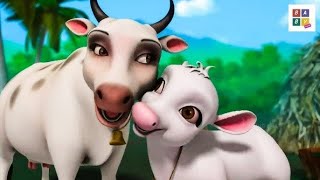 Gaiya Meri Aati Hai Hindi Rhymes collection for Children Infobells [upl. by Hoem]