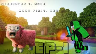 minecraft survival series Ep 1 gamerfleet minecraft funny gaming herobrine [upl. by Lisab]