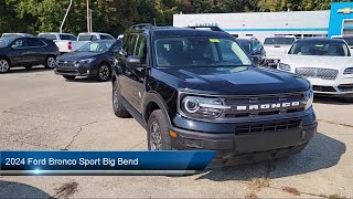 2024 Ford Bronco Sport Big Bend Sport Utility Euclid Willowick Wickliffe Willoughby Cleveland [upl. by Sibella]