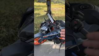 Switch gear quality of KTM Duke 390 Gen 3 shortsfeed shortvideo shortsviral duke390 shorts [upl. by Neerroc]