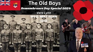 Remembrance Day Canada The Old Boys cover We’ll Meet Again Vera Lynn 1939 [upl. by Airbma]