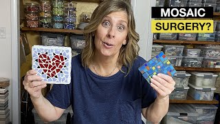 HOW TO EASILY REPAIR A BROKEN MOSAIC  with 2 stepbystep examples [upl. by Drandell992]