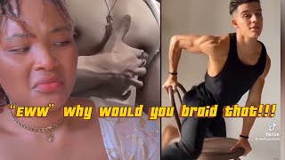 REACTION TO “YOUR” FAVORITE TIKTOK THIRST TRAPS PART 2 [upl. by Elleuqar]