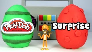 YO GABBA GABBA quotPlayDoh Surprise Egg with Yo Gabba Gabba Surprise Toysquot [upl. by Presley273]