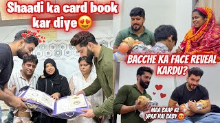 Shaadi Ka Card Book Kar Diya 😍 Haifa Ke Baby Se Mile ❤️ Face Reveal  Fokats  Abresh amp Zeeshan [upl. by Follmer392]