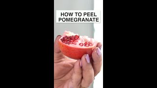 How to peel Pomegranate  Short [upl. by Gottuard]