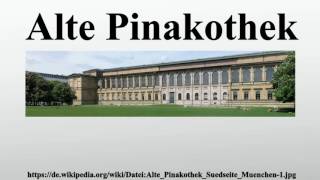 Alte Pinakothek [upl. by Zachar]