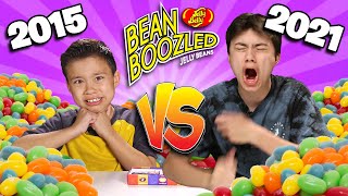 BEAN BOOZLED CHALLENGE 2021  KIDS vs TEENS Recreating Our Old YouTube Videos [upl. by Ellan]