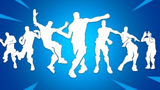 Most Iconic Fortnite Dances amp Emotes [upl. by Tebor]