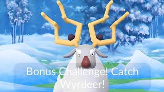 Worlds first WYRDEER in pokemon go [upl. by Nasya]