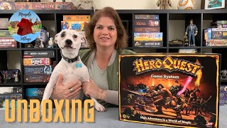 HeroQuest Game System Unboxing [upl. by Llenyl]