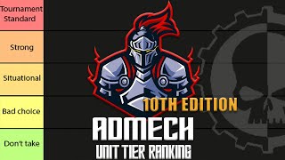 Adeptus Mechanicus Unit Tier List  Warhammer 40K  NKG LIVE [upl. by Arraic]