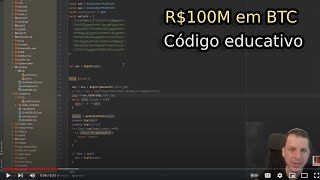 Um código em JavaScript para encontrar bitcoins [upl. by Yauqram]