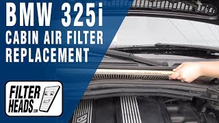 How to Replace Cabin Air Filter 2004 BMW 325i [upl. by Archle]