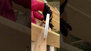 mansard roof diy roof woodworking [upl. by Higinbotham]