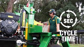 Superaxe WS4150 Log Splitter Made in Australia by Whitlands Engineering [upl. by Vivyan]