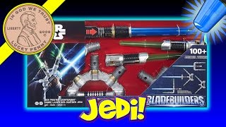 Disneys Star Wars Jedi Master Lightsaber BladeBuilders Set [upl. by Alinoel]