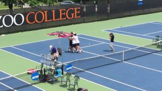 Championship Point Bowdoin Mens Tennis [upl. by Namdor]