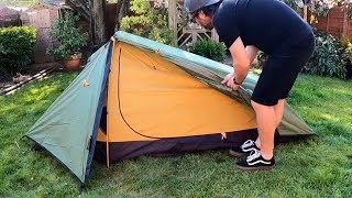 OEX PHOXX ii v2  Setting up this backpacking tent [upl. by Delle120]