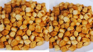 Air Fryer Recipe  How To Make Nigerian Chin Chin In Air Fryer  How To Fry Chin Chin Without Oil [upl. by Seys]