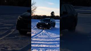 Unstoppable Winter Beast Subaru Outback  Michelin XIce Snow Performance Driving 👀❄️🥶 [upl. by Cirda]