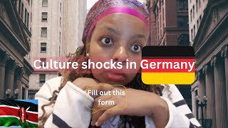 Culture Shocks in GermanyMoving to Germany Part 1 [upl. by Eyr]